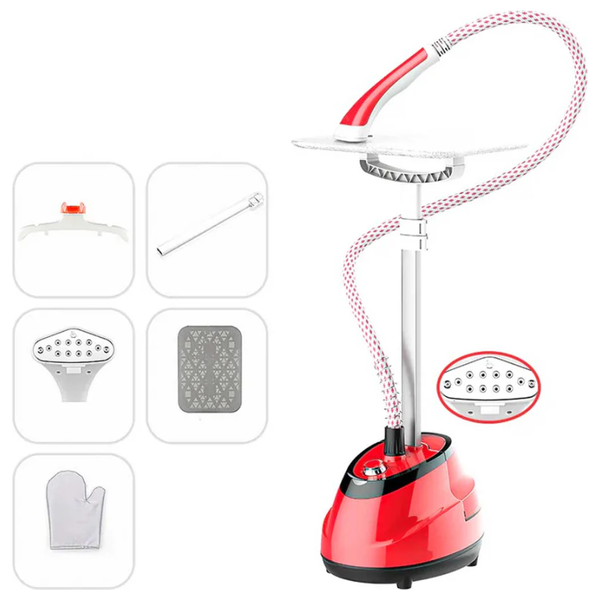 مكواة ستائر سايونا SGS-2374 - عامودي - أحمر