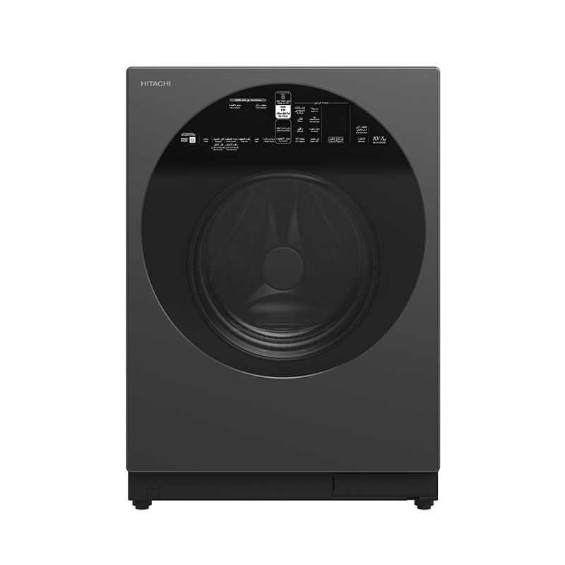 غسالة ئوتوماتیک من هيتاشي ١٠ کجم - BD-100XGV 3CQ (رمادي)