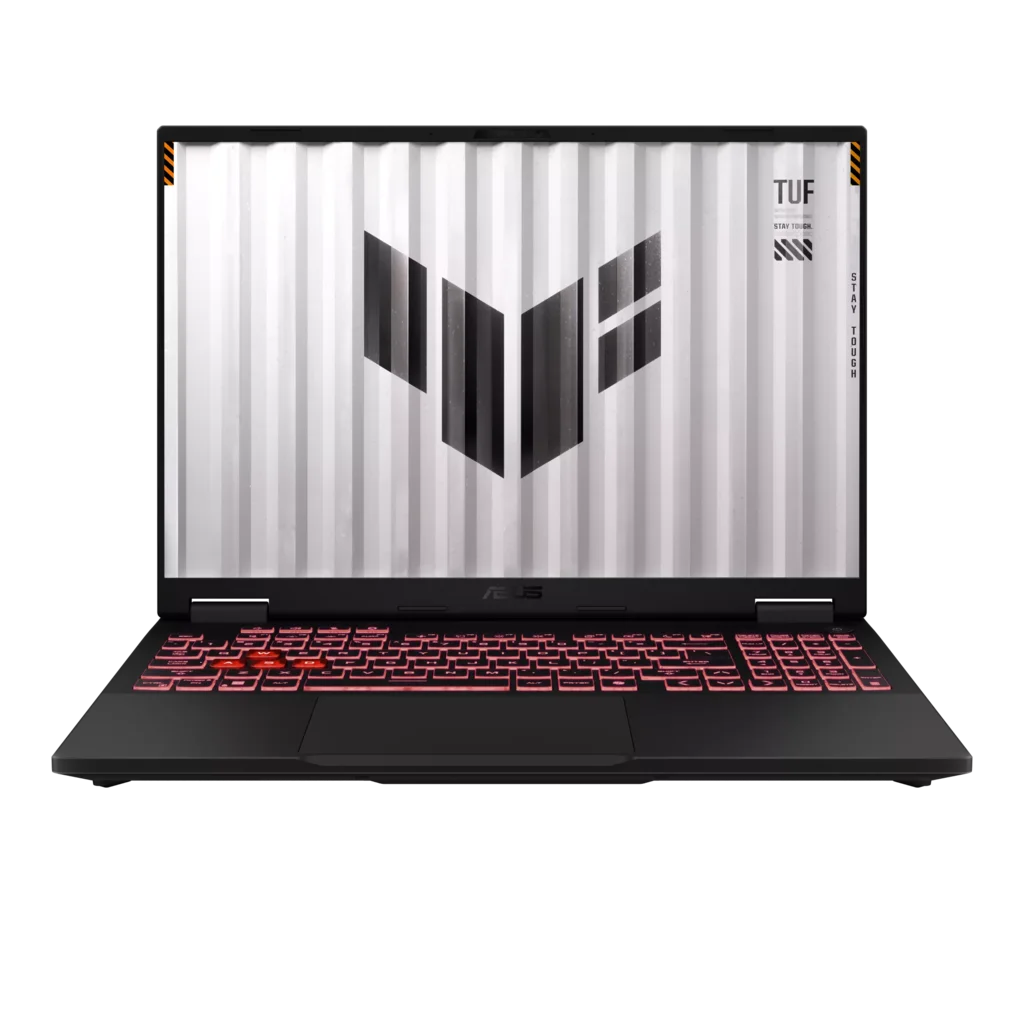 أسوس توف غيمنغ A16 (FA608PM) 16" WUXGA 165Hz، AMD Ryzen 9 8940HX، RTX 5060 8GB، 32GB رام، 1TB SSD، DOS