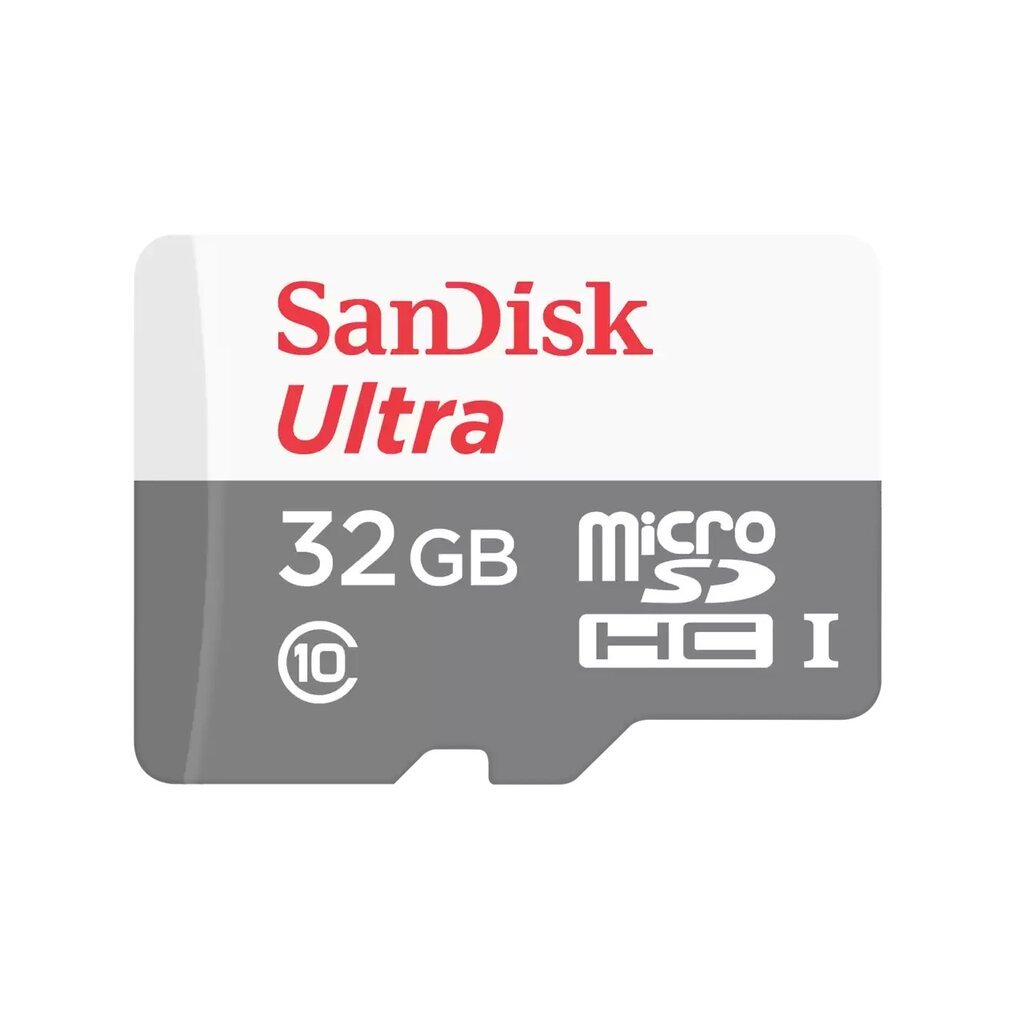 بطاقة ذاكرة SanDisk Ultra بسعة 32 جيجابايت وسرعة 100 ميجابايت/ثانية