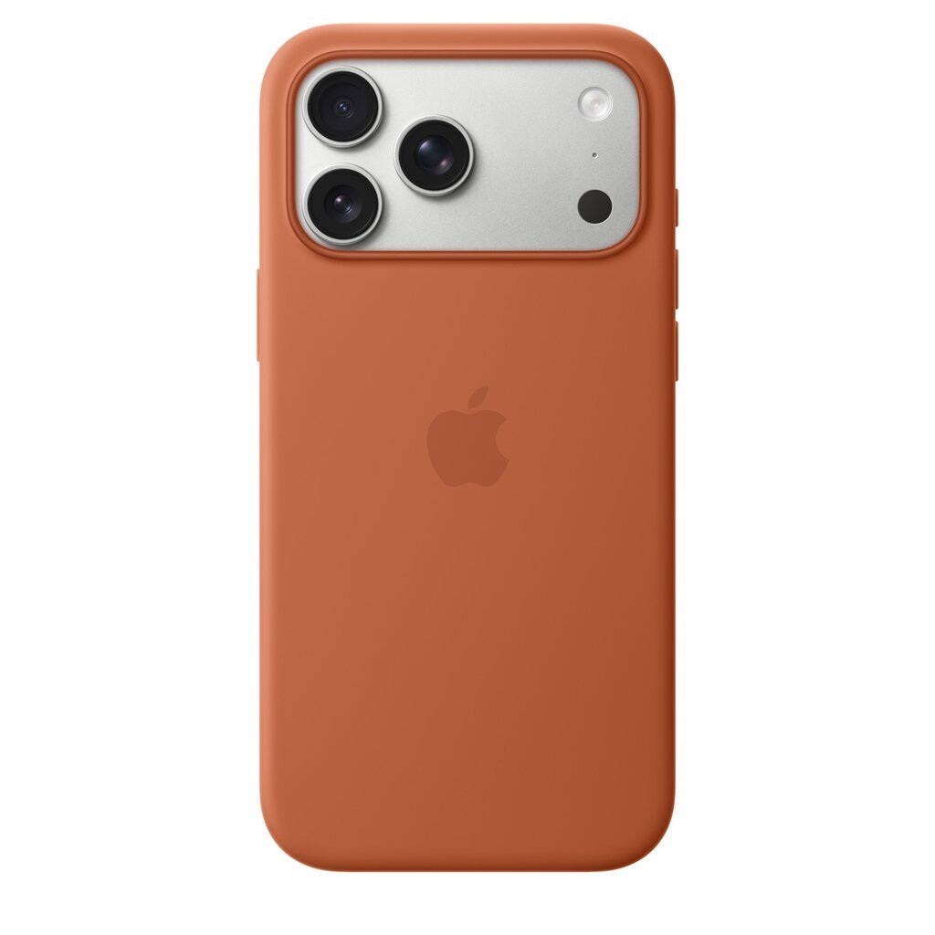 حافظة iPhone 17 Pro Max من السيليكون مع MagSafe - بنّي تيرا كوتا