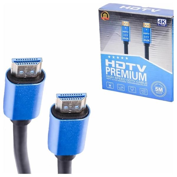 كيبل HDMI رويال الرحماني - 5.0 متر - ازرق