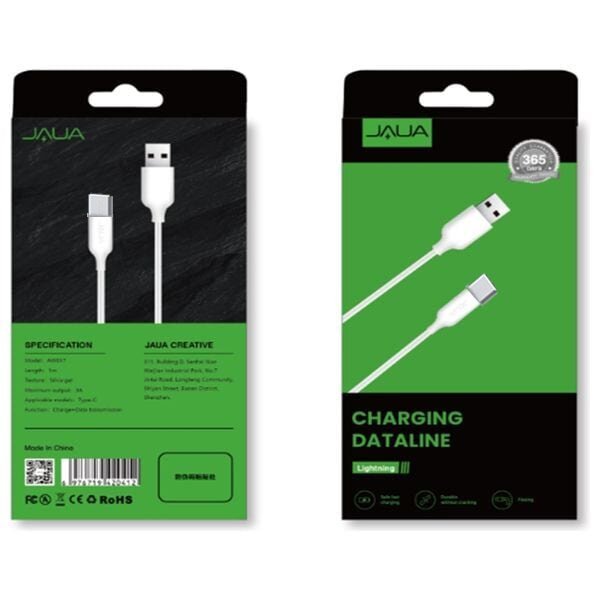 كابل جاوا USB إلى Type-C بطول متر واحد 2.4A