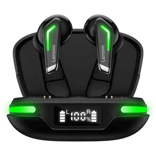 سماعة بلوتوث داخل الاذن لينوفو - GM3 TWS - اسود