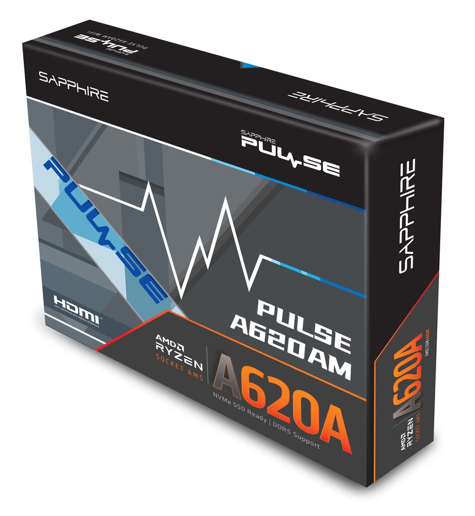 لوحة أم Sapphire Pulse A620AM AM5 DDR5