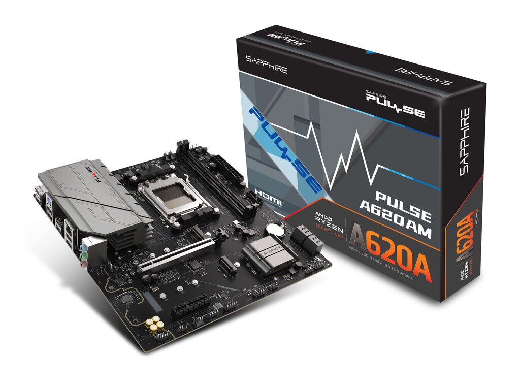 لوحة أم Sapphire Pulse A620AM AM5 DDR5