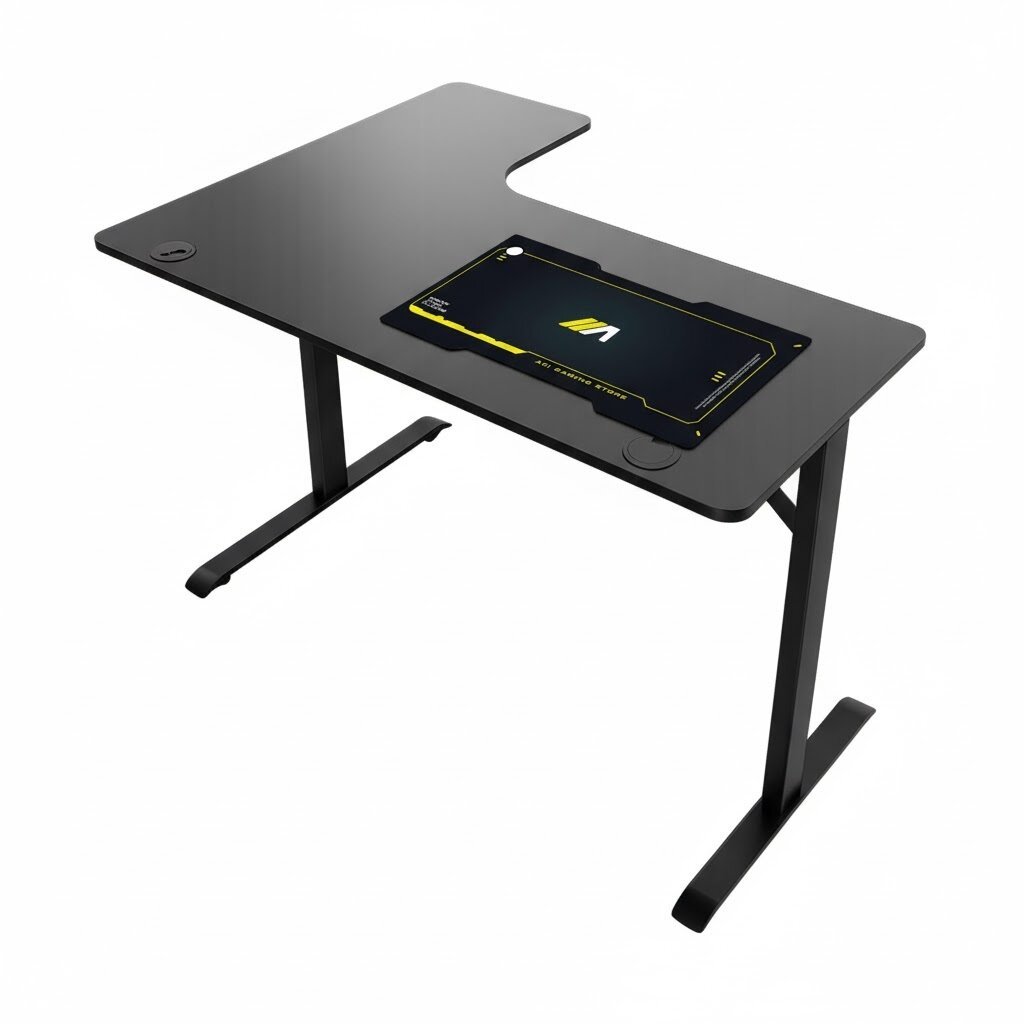 طاولة الألعاب ARI GAMING AG Zero Gravity L-Shaped RGB - أسود