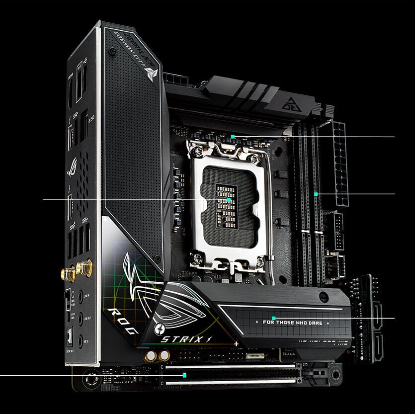 لوحة أم ASUS ROG Strix Z690-I Gaming WiFi