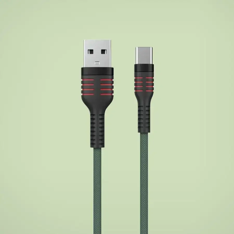 كابل MIQIA USB إلى Type-C كابل 2.4A 1M