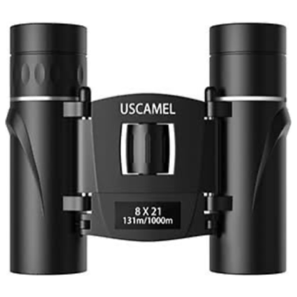 منظار USCAMEL 8×21 بصري دقيق - مناسب للبالغين والأطفال
