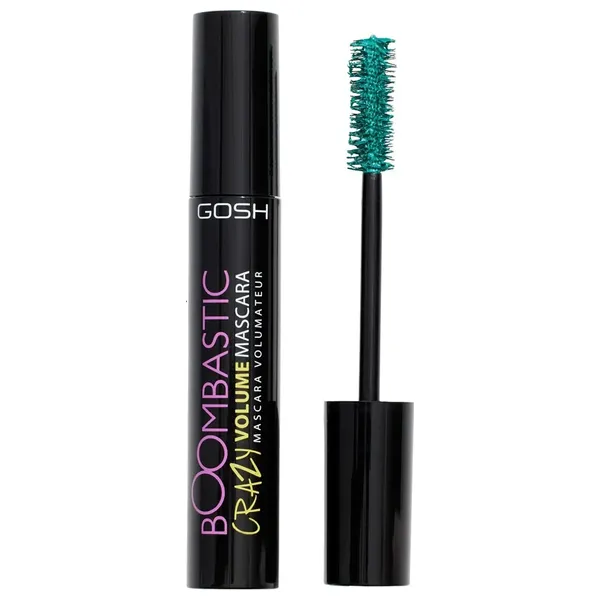 Gosh Boombastic Crazy Volume Mascara - delivers dramatic volume and fuller-looking lashes, 007 Green