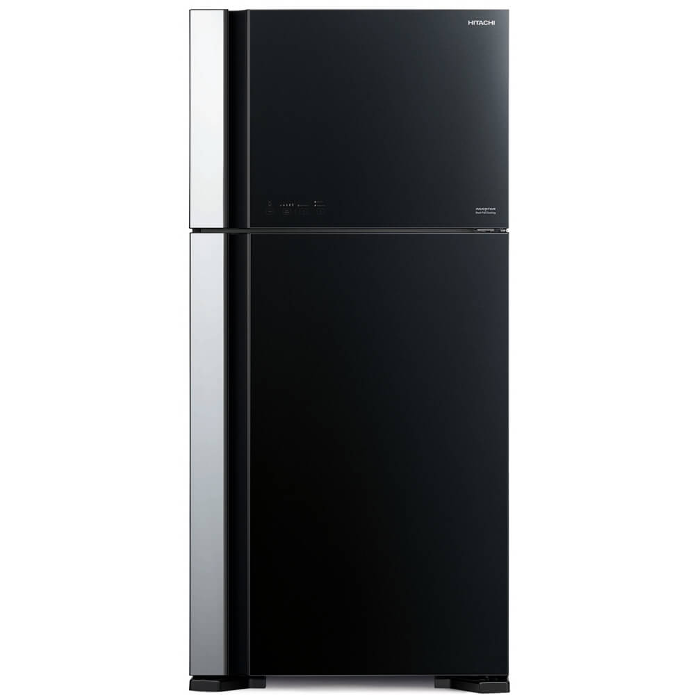 ثلاجة هيتاشي 2 أبواب 550 لتر - R-VGX550PUQ8 (أسود)