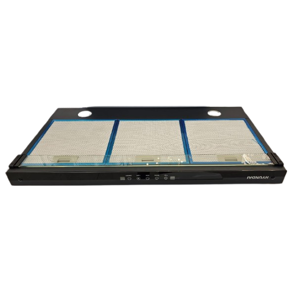مرشحة مطبخ كاسيت هيونداي - لمس - 200 واط - HBM-90R - أسود