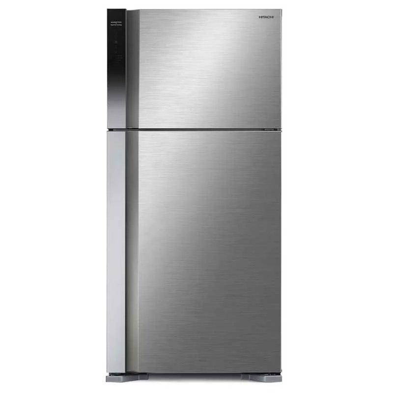 ثلاجة من هيتاشي 2 أبواب 550 لتر - R-V659PUQ9 (فضي)