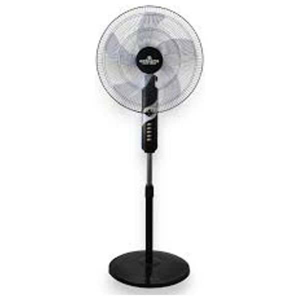 مروحة عمودية نوال - 18 انش - 5 ريش - 4 سرعات - FAN-323 - أسود