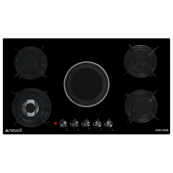 نوال HOB-2596/02 – موقد غاز دفن – 01 Black