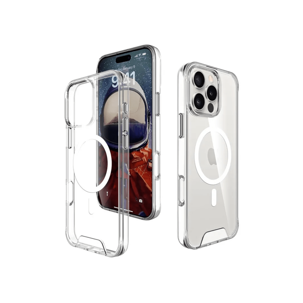 JINYA MagSafe Crystal Protecting Case for iPhone 16 /Plus /Pro /Pro Max - iPhone 16
