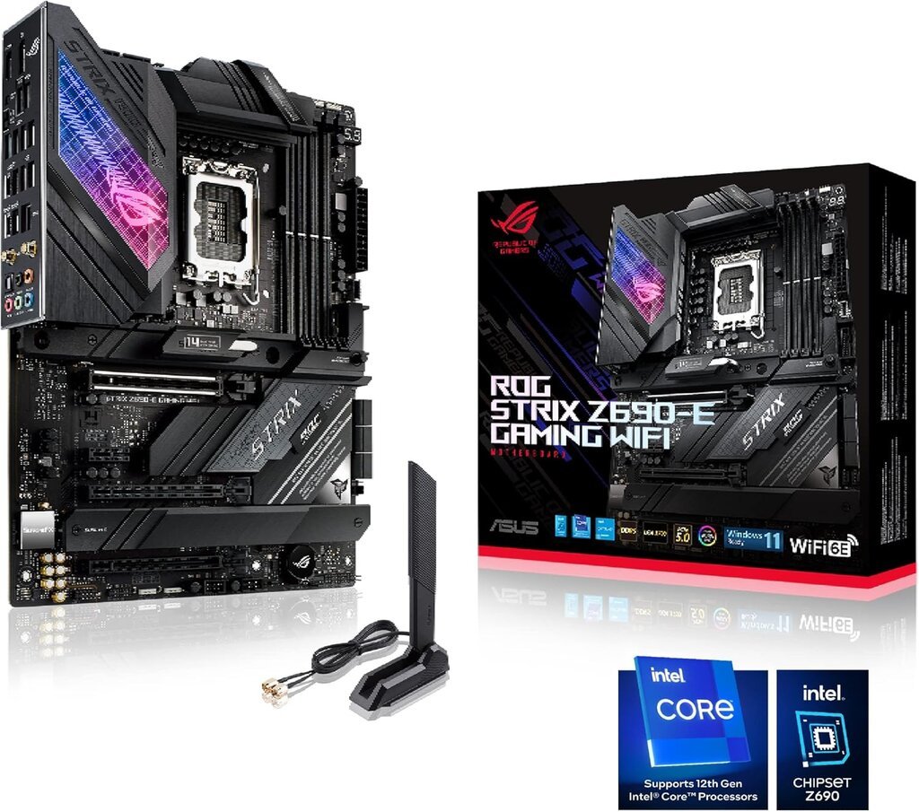 لوحة أم ASUS ROG Strix Z690-E Gaming WiFi LGA1700