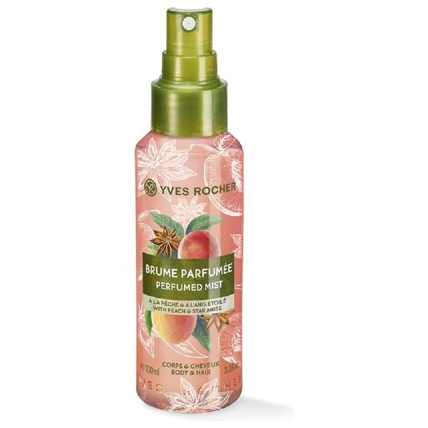 إيف روشيه عطر الجسم والشعر بخلاصة الخوخ واليانسون النجمي, 100 مل