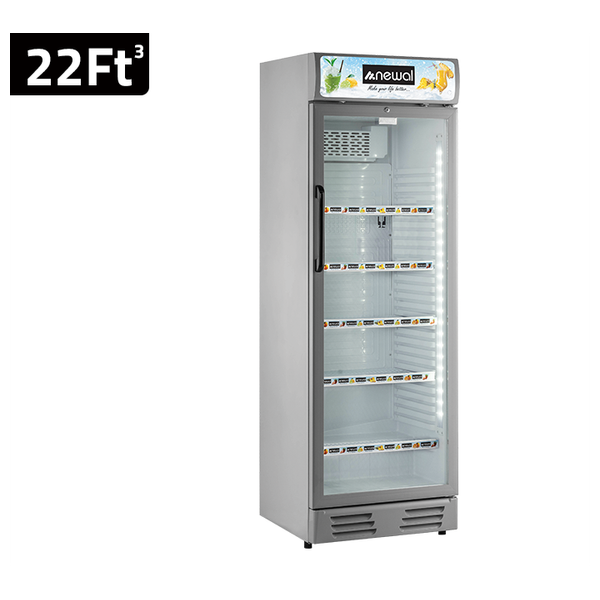 ثلاجة نوال عارضة - 22 قدم - BTL-475/05 - رمادي