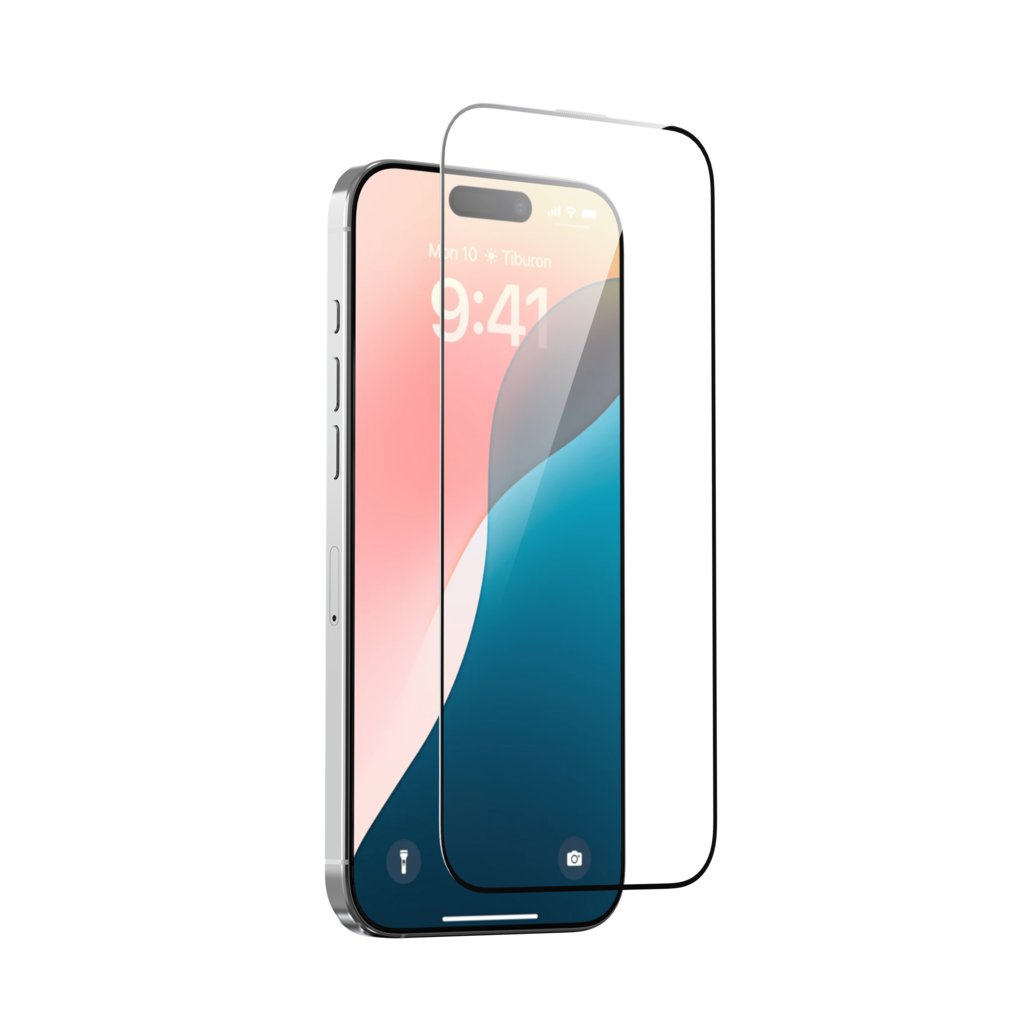 Comma DUN Series Dustproof Anti-Static Tempered Glass for iPhone 16/Plus/Pro/Pro Max - iPhone 16