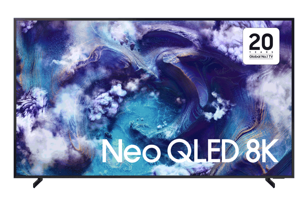 تلفزيون ذكي QN900F Neo QLED 8K مقاس 75 بوصة من سامسونج - QA75QN900FUXTW (أسود تيتان)