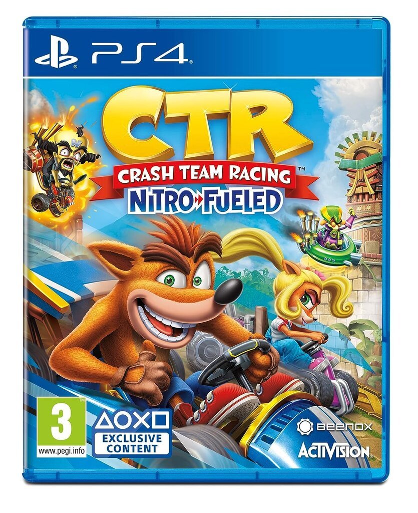 لعبة Crash Team Racing Nitro-Fueled لجهاز PS4