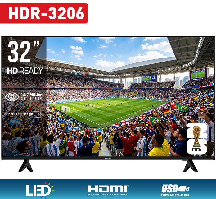 تلفزيون HD Ready من نيوال بحجم 32 بوصة - HDR-3206