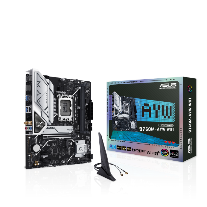 لوحة أم ASUS B760M-AYW WiFi DDR5